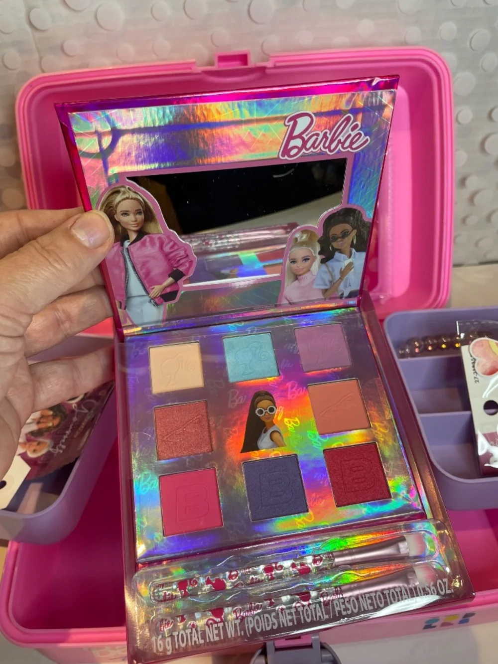 Vintage 90s 💋Barbie Caboodles cosmetic storage case - Picture 12 of 12